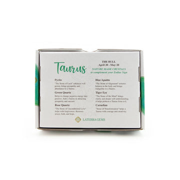 Shop Laterra Gems Zodiac Crystal Set-Taurus